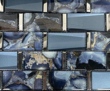 SUBWAY DARK BLUE 12x13.4 